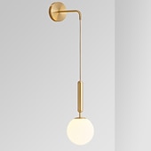 baratos Iluminação e Candeeiros de Parede-lâmpadas de parede led estilo nórdico arandelas de parede para sala de estar aplique de alumínio para quarto 220-240v