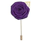 economico Fiori per matrimonio-Bouquet sposa Fiore all&#039;occhiello Matrimonio / Ricevimento di matrimonio Gros grain 0-10 cm Natale
