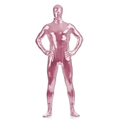 cheap Glossy-Shiny Zentai Suits Cosplay Costume Catsuit Carnival Costume Full Body Suit Men&#039;s Women&#039;s Sex Sexy Costume Solid Colored Spandex Latex Costume for Halloween Adults&#039;
