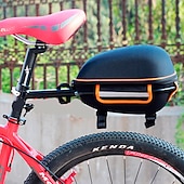 halpa Pyörälaukut-west biking® 8 l pyörän satulalaukku pyöräteline laukku metallirungolla ja sadesuojalla vedenpitävä kevyt heijastinnauha pyörälaukku kangas lycra eva polkupyörälaukku pyörälaukku pyörä polkupyörä pyöräily