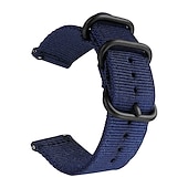 billige Andre klokkebånd-Klokkerem til Polar Vantage M / M2, Grit X / X Pro Stoff Nylon Erstatning Stropp 22mm Sportsrem Armbånd