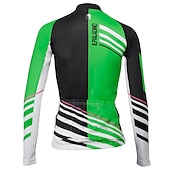 abordables Maillots de mujer-ILPALADINO Mujer Maillot de Ciclismo Manga Larga Invierno Talla Grande Bicicleta Camiseta con 3 bolsillos traseros MTB Bicicleta Montaña Ciclismo Carretera Almohadilla 3D Transpirable Diseño