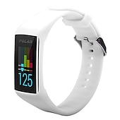 olcso Egyéb óraszenekarok-Smart Watch Band Kompatibilis valamivel Polar A360 / A370 Okos óra Szíj Puha Elasztikus Állítható Sportszíj Csere Karszalag