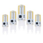 お買い得  電球-g9調光可能LEDバイピンコーン電球72led600lm5w3014smdウォームクールホワイト360°ビームアングルシャンデリアランプ40wハロゲン相当ac110vac220v