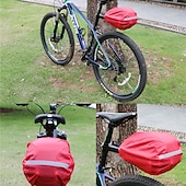 halpa Pyörälaukut-west biking® 8 l pyörän satulalaukku pyöräteline laukku metallirungolla ja sadesuojalla vedenpitävä kevyt heijastinnauha pyörälaukku kangas lycra eva polkupyörälaukku pyörälaukku pyörä polkupyörä pyöräily