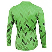 Недорогие Мужские джерси-Муж. Велокофты В елочку С узором Длинный рукав Велоспорт Толстовка Джерси Верхняя часть с 3 задними карманами Горные велосипеды Шоссейные велосипеды