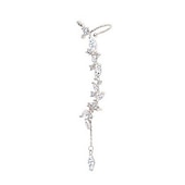 economico Orecchini-Per donna Zircone cubico Polsini Arrampicatori dell&#039;orecchio Di tendenza Argento placcato Orecchini Gioielli Argento Per Feste Matrimonio 1 pc