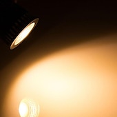 Χαμηλού Κόστους LED Σποτάκια-9 τεμ. 12w λαμπτήρας led προβολέας 1200lm e14 e26 e27 gu10 gu5.3 cob με ρυθμιζόμενο ζεστό λευκό φωτισμό πίστας ημέρας (ισοδύναμο αλογόνου 90w)