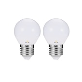 billige LED-filamentlamper-2 stk. 4 W LED Globe-pærer LED-stearinlys LED-filamentpærer 360 LM E14 E26 / E27 P45 10 LED-perler SMD 2835 Søt fest Kul varm hvit kald hvit 220-240 V 110-120 V