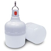Недорогие Круглые светодиодные лампы-1шт 30 W Круглые LED лампы 1000 lm USB 72 Светодиодные бусины SMD 5730 Водонепроницаемый Перезаряжаемый Диммируемая Белый 5 V / RoHs / CE