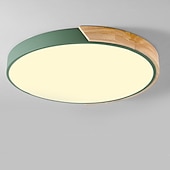 voordelige Dimbare plafondlampen-40 cm geometrische vormen inbouwlampen metaal geverfde afwerkingen led nordic stijl 220-240v