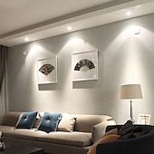 Χαμηλού Κόστους LED Σποτάκια-9 τεμ. 12w λαμπτήρας led προβολέας 1200lm e14 e26 e27 gu10 gu5.3 cob με ρυθμιζόμενο ζεστό λευκό φωτισμό πίστας ημέρας (ισοδύναμο αλογόνου 90w)