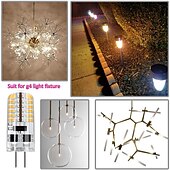olcso Kéttűs LED-es izzók-6db 3 w ledes két tűs lámpák 250 lm g4 48 led gyöngyök smd 3014 meleg fehér hideg hideg fehér 220 V