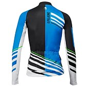 abordables Maillots de mujer-ILPALADINO Mujer Maillot de Ciclismo Manga Larga Invierno Talla Grande Bicicleta Camiseta con 3 bolsillos traseros MTB Bicicleta Montaña Ciclismo Carretera Almohadilla 3D Transpirable Diseño