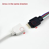 cheap Remote Control-RGB LED Strip Lights Set Dimmable 20m 65.6ft Tiktok Lights 600 LEDs 5050 SMD 10mm Remote Control RC Cuttable Linkable Suitable for Vehicles Self-adhesive Color-Changing IP44