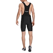 billiga Shorts, tights och byxor för män-21Grams Herr Bib-shorts Cykel Shorts Haklappshorts Formpassad Bergscykling Vägcykling sporter Geometrisk 3D Tablett Andningsfunktion Snabb tork Icke-statiskt Svart Elastan Kläder Cykelkläder
