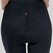 billiga Byxor, shorts och kjolar för kvinnor-TASDAN Dam 3/4 cykeltights Cykel Shorts 3/4 Strumpbyxor Slapp form Vägcykling sporter 3D Tablett Andningsfunktion Snabb tork Reflexkant Grå Rosa Coolmax® Elastan Silikon Kläder Cykelkläder / Elastisk