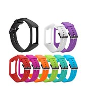 olcso Egyéb óraszenekarok-Smart Watch Band Kompatibilis valamivel Polar A360 / A370 Okos óra Szíj Puha Elasztikus Állítható Sportszíj Csere Karszalag