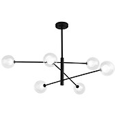olcso Műhold-107 cm-es sputnik design csillár fém lineáris sziget festett kivitelben, modern északi stílusban 220-240v