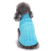 ieftine Pulovere-Câini Pulovere Haine pentru catelus Jumper Modă stil minimalist Îmbrăcăminte pentru câini for Corgi Beagle Shiba Inu Mops Pudel