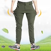 cheap Trousers &amp; Shorts-Men&#039;s Hiking Pants Trousers Summer Outdoor Regular Fit Waterproof Breathable Quick Dry Stretchy Pants / Trousers Bottoms Elastic Waist Dark Grey Black Elastane Camping / Hiking Hunting Fishing M L XL