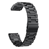 Χαμηλού Κόστους Ζώνες ρολογιών Garmin-Παρακολουθήστε το συγκρότημα για Γκάρμιν Fenix 7 Pro 6 5 Plus Epix Pro 47mm Approach S70 47mm S62 S60 Forerunner 955 255 945 745 Instinct 2 Marq Descent Quatix 22mm Ανοξείδωτο Ατσάλι Αντικατάσταση