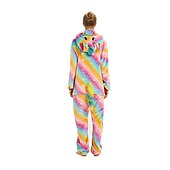 Недорогие Костюмы-комбинезоны-Для подростков Взрослые Животное Кролик Полотняное плетение Пижамы Камуфляж Костюм-комбинезон Карнавальный костюм Кролик Цельные пижамы Кигуруми Пижамы Забавный костюм Для Муж. и жен.