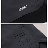 cheap Mens Active Shorts-Arsuxeo Men&#039;s Running Shorts Gym Shorts Yoga Shorts Drawstring 2 in 1 Split Zipper Pocket Base Layer Outdoor Athletic Summer Spandex Quick Dry Lightweight Reflective Strips Yoga Gym Workout Marathon