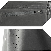 cheap Mens Active Shorts-Arsuxeo Men&#039;s Running Shorts Gym Shorts Yoga Shorts Drawstring 2 in 1 Split Zipper Pocket Base Layer Outdoor Athletic Summer Spandex Quick Dry Lightweight Reflective Strips Yoga Gym Workout Marathon
