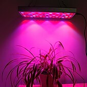 billige Plantevekstlamper-led vokse lys fullspektrum plante vokse 25w 75led perler enkelt installere høydepunkt energisparing 85-265v innendørs planter growbox drivhus hydroponiske grønnsaker blomster og frukt 1 stk