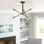 billige innendørs julelys-1 PACK E26 E27 Vintage Edison Lyspære Lampefeste med Rotasjonsbryter - Ren Kobber og Retro Aluminium Lampebase Bar Restaurant og Uformell Stildekor 60W 220-240V