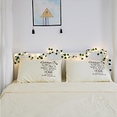 economico Striscie luci a batteria-elegante festa di ricevimento di nozze 4 pezzi 2m ghirlanda di edera artificiale piante finte led fata stringa luce foglia appesa per casa festa di nozze decorazione giardino pensile cortile (senza