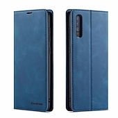 abordables Coques Samsung-téléphone Coque Pour Samsung Galaxy S24 A6 (2018) A8 2018 A10 A30 A50 M10 A20 A40 A90 Coque Intégrale Étui en cuir Etui folio Clapet Portefeuille Porte Carte Couleur Pleine TPU faux cuir