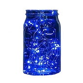 economico Striscie luci a batteria-2 m led luci stringa fata 100 pz 20 led luci filo di rame multi colore per la decorazione del regalo della camera da letto del partito di festa di nozze
