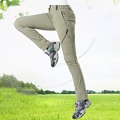 cheap Trousers &amp; Shorts-Men&#039;s Hiking Pants Trousers Summer Outdoor Regular Fit Waterproof Breathable Quick Dry Stretchy Pants / Trousers Bottoms Elastic Waist Dark Grey Black Elastane Camping / Hiking Hunting Fishing M L XL