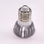 abordables Spots LED-10pcs 6 w spot led 400 lm gu10 e26 / e27 3 perles led haute puissance led décoratif blanc chaud blanc froid 85-265 v