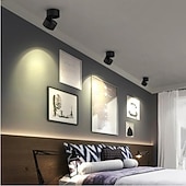 お買い得  スポットライト器具-新しいledマウントダウンライト北欧背景壁吸収天井花スポットライト3 w