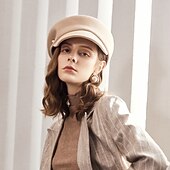 preiswerte Partykappen-süße Polyester / Polyamid Lolita Accessoires mit Perlen 1pc lässige Kopfbedeckung