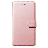 cheap Other Phone Case-Case For Huawei P smart Plus 2019 P smart 2019 Phone Case PU Leather Material Solid Color Pattern Phone Case for Huawei P smart Plus P smart P30 Lite P20 Lite