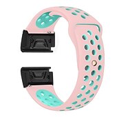 abordables Correas de reloj Garmin-Ver Banda para Garmin Enfoque S62 MARQ Descent G1 Aproximación S60 Fenix 7 Sapphire Solar / 6 Pro / 5 Plus Silicona Reemplazo Correa Ajuste rápido 22 mm Transpirable Correa Deportiva Pulsera