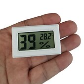 preiswerte Aquarium-Heizgeräte &amp; -Thermometer-Mini-Digital-LCD-Innentemperatursensor, Feuchtigkeitsmesser, Thermometer, Hygrometer