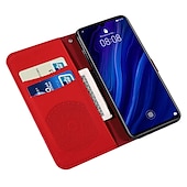 economico Altre cover per cellulari-telefono Custodia Per Huawei P30/P30 Pro P20 P20 Pro Porta carte di credito Decorazioni in rilievo Fantasia / disegno Flip magnetico Glitterato pelle sintetica