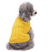 ieftine Pulovere-Câini Pulovere Haine pentru catelus Jumper Modă stil minimalist Îmbrăcăminte pentru câini for Corgi Beagle Shiba Inu Mops Pudel