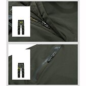 cheap Trousers &amp; Shorts-Men&#039;s Hiking Pants Trousers Summer Outdoor Regular Fit Waterproof Breathable Quick Dry Stretchy Pants / Trousers Bottoms Elastic Waist Dark Grey Black Elastane Camping / Hiking Hunting Fishing M L XL