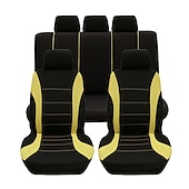 ieftine Husă Scaun Auto-9pcs / set huse auto scaun confortabil rezistent la praf pânză art protejează perna scaune auto car-styling auto automobil interior universal scaun complet