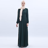 cheap Arabian Muslim-Women&#039;s Arabian Cosplay Costume Arabian Dress Hijab / Khimar For Halloween Carnival Masquerade Cosplay Casual Daily Adults&#039; Dress Party, Halloween