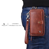 abordables Carcasas iPhone-teléfono Funda Para iPhone 16 iPhone 15 Pro Max Plus iPhone 14 13 12 11 Pro Max Mini X XR XS Max 8 7 Plus Tarjetas billetera Desmontable Magnética Protector de cuerpo completo Retro piel genuina