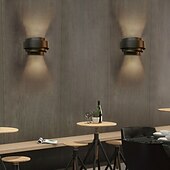 رخيصةأون إضاءات ملتصقة بالحائط-2 قطعة 25 سنتيمتر مصابيح الحائط LED المعاصرة قوس تصميم مصباح جداري ينطبق على غرفة الجلوس / غرفة النوم 110-120 / 220-240 فولت 60 واط