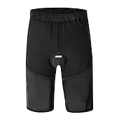voordelige Heren Shorts, Panty&#039;s &amp; Broeken-WOSAWE Voor heren MTB shorts Wielrenshorts Fietsen Gewatteerde shorts MTB shorts Ruim Passend Bergracen Wegwielrennen Sport 3D-pad Fietsen Ademend Anatomisch ontwerp Zwart Groen Siliconen Kleding