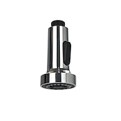 abordables Pommeaux de douche-Faucet Nozzle Multi-Function Silvery Replaceable Pull out Shower Spray Head ABS Plastic Material Adjustable to Spray and Centest Waterflow Mode